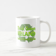 Think Green Ireland Coffee Mug