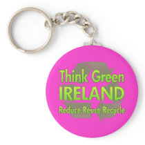 Think Green Ireland Key Chain