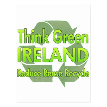 Think Green Ireland Post Card