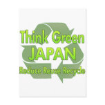 Think Green Japan postcards