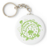 Think Green Key Ring keychains