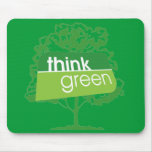 Think Green Mouse Pad mousepads