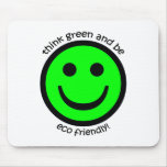 Think green mousepads