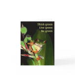 Think Green notecards