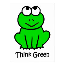 Think Green Post Cards