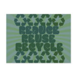 Think Green postcards