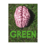 THINK GREEN Postcard