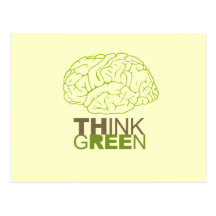 Think Green Postcard