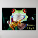 Think Green poster posters