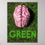 THINK GREEN Print