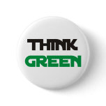 Think Green Products & Designs! buttons