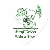 Think Green Ride a Bike