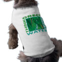 Think Green, Save Water pet clothing