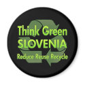 Think Green Slovenia magnets
