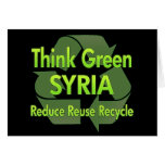 Think Green Syria cards