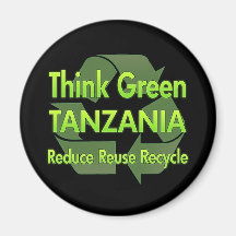 Think Green Tanzania Magnets