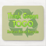 Think Green Togo mousepads