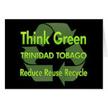 Think Green Trinidad Tobago cards
