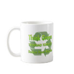 Think Green Trinidad Tobago mugs
