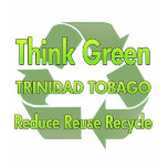 Think Green Trinidad Tobago t-shirts