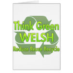 Think Green Welsh Island cards
