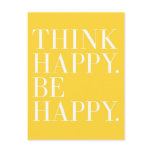 Think Happy. Be Happy.