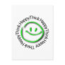 Think Happy (green neon edition)