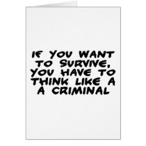 Think Like A Criminal Cards