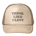 Think Like Clint Trucker Hats