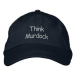 Think Murdock embroidered hats