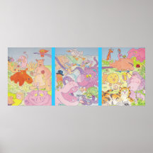 Think of all the animals you ever heard about! poster