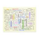 Think on These Things postcards