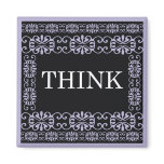 Think - One Word Quote For Motivation magnets