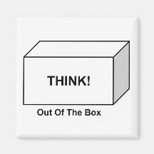 Think out of the Box Magnets
