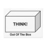 Think out of the Box Postcard
