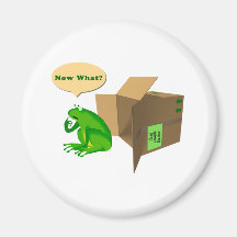 Think Outside The Box Magnet