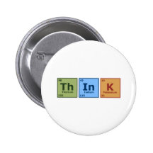 Think Pinback Button