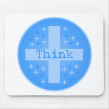 Think Positive Mousepad