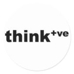 Think Positive - Sticker