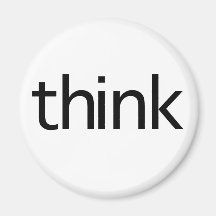 think refrigerator magnets