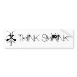 THINK SHRINK bumper stickers