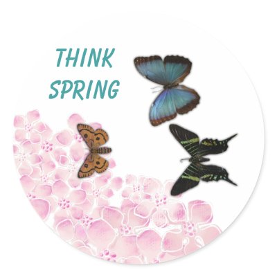 Think Spring - Sticker by 777Images