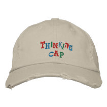 Thinkers THINKING CAP Embroidered Hats