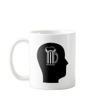 Thinking About Beer Coffee Mug