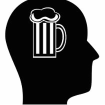 Thinking About Beer Cut Out