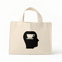 Thinking About Coffee Canvas Bags