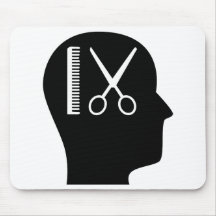 Thinking About Cutting Hair Mouse Pads