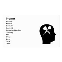 Thinking About Darts Business Card Template