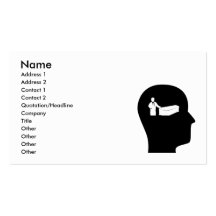 Thinking About Funerals Business Card Templates