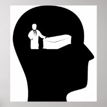 Thinking About Funerals Poster